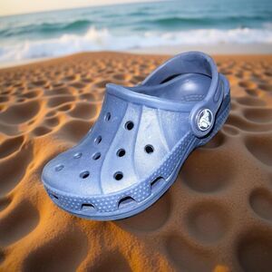 Toddler CROCS Blue Classic Clog Size C 6/7